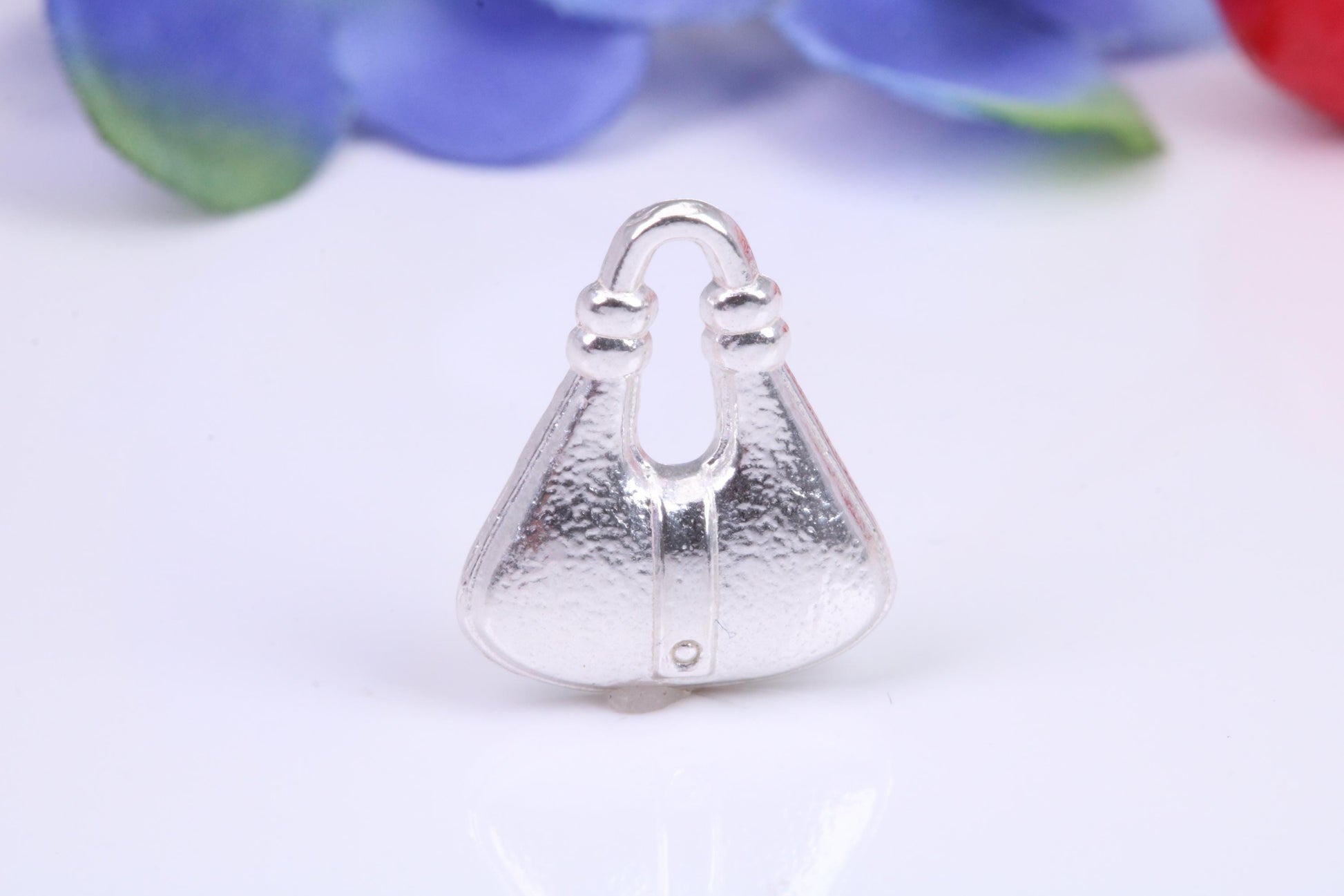Handbag Charm, Traditional Charm, Made from Solid Cast Silver
