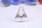Handbag Charm, Traditional Charm, Made from Solid Cast Silver