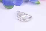 Handbag Charm, Traditional Charm, Made from Solid Cast Silver