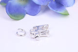 Dog Charm, Traditional Three Dimensional Charm, Made from Solid Cast Silver
