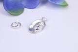 Cowboy Hat Charm, Traditional Three Dimensional Charm, This charm is made from solid cast Silver