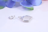 First Aid Case Charm, Traditional Three Dimensional Charm, Made from Solid Cast Silver