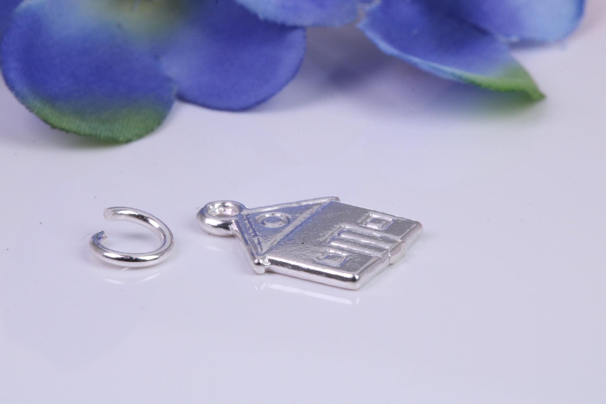House Charm, Traditional Charm, Made from Solid Cast Silver