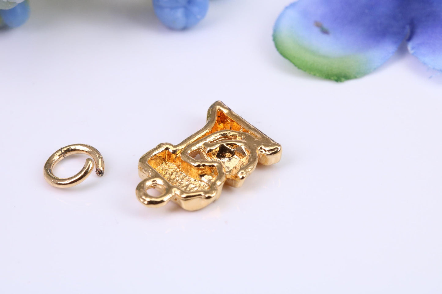 Food Mixer Charm, Made from Solid Cast Yellow Gold, British Hallmarked