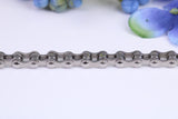 Steel Bike Chain Bracelet, Made from solid Steel, 8.50 Inches Long and 6 mm Wide