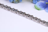 Steel Bike Chain Bracelet, Made from solid Steel, 8.50 Inches Long and 6 mm Wide