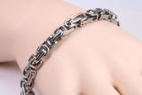 Gents Cuban Steel Bracelet, Made from solid Steel, 8.50 Inches Long and 6 mm Wide