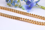 Cuban Chunky Steel Necklace, Made from solid Steel, IP Gold Plated, 5 mm Wide and available in two lengths