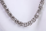 Chunky Cuban Steel Necklace, Made from solid Steel, 5 mm Wide and available in two lengths