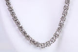 Chunky Cuban Steel Necklace, Made from solid Steel, 5 mm Wide and available in two lengths