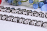 Chunky Byzantine Steel Necklace, Made from solid Steel, 5 mm Wide and available in two lengths