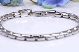Gents Cuban Steel Bracelet, Made from solid Steel, 8.50 Inches Long and 5 mm Wide