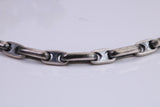 Unisex Cuban Bracelet, made from solid Sterling Silver, 8 Inches Long x 4 mm wide