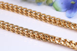 Cuban Chunky Steel Necklace, Made from solid Steel, IP Gold Plated, 5 mm Wide and available in two lengths