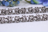 Chunky Cuban Steel Necklace, Made from solid Steel, 5 mm Wide and available in two lengths
