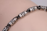 Unisex Cuban Bracelet, made from solid Sterling Silver, 8 Inches Long x 5 mm wide