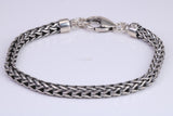 Cuban Bracelet, made from solid Sterling Silver, 8.50 Inches Long x 5 mm wide, British Hallmarked