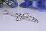 44 mm Long, Large Sterling Silver Cross, Made From Solid Cast Silver, British Hallmarked