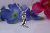 Wizard Hat Charm Necklace, made from solid cast Silver, complete with Silver Chain