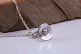 Wizard Hat Charm Necklace, made from solid cast Silver, complete with Silver Chain