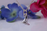 Wizard Hat Charm Necklace, made from solid cast Silver, complete with Silver Chain