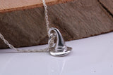 Wizard Hat Charm Necklace, made from solid cast Silver, complete with Silver Chain