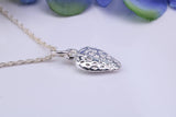 Strawberry Charm Necklace, made from solid cast Silver, complete with Silver Chain
