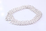 Heavy Belcher Chain, made from solid Sterling Silver, Nice Weighty Feel, 2.5 mm wide and comes in option of two lengths