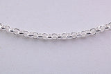 Heavy Belcher Chain, made from solid Sterling Silver, Nice Weighty Feel, 2.5 mm wide and comes in option of two lengths