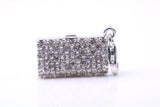 Clutch Bag Charm, Traditional Charm, Made from Solid 925 Grade Sterling Silver, Complete with Attachment Link