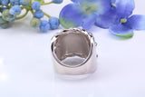 Large Keepers Ring, made from solid 925 grade cast sterling silver,