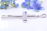 Very Large and Heavy 73 mm Long Chunky Cross, Made From Solid Cast Silver, Optional Silver Chain, British Hallmarked