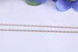 Ornate Real Blue Sapphires set Cross Necklace, Made From Solid Cast Silver, Complete With Chain