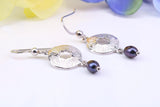 30 mm Long Dropper Earrings, made from solid Silver