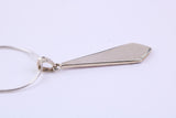 Mother of Pearl Pendant, Made from Solid Cast 9ct White Gold