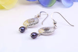 30 mm Long Dropper Earrings, made from solid Silver