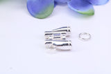 Binocular Charm, Made from Solid Cast Silver, Complete with Attachment Link