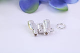 Binocular Charm, Made from Solid Cast Silver, Complete with Attachment Link