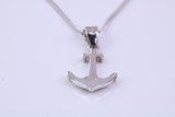 Anchor Necklace, made from solid Sterling Silver