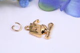 Mortar Hat, Graduation Hat Charm, Graduation Cap Charm, Charm, Made from your choice of Precious Metals, British Hallmarked