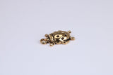 Beetle Charm, Traditional Charm, Made from Solid Cast Yellow Gold, British Hallmarked
