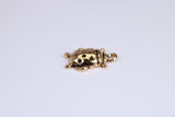 Beetle Charm, Traditional Charm, Made from Solid Cast Yellow Gold, British Hallmarked