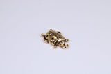 Beetle Charm, Traditional Charm, Made from Solid Cast Yellow Gold, British Hallmarked