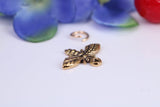 Wasp Charm, Traditional Charm, Made from Solid Cast Yellow Gold, British Hallmarked