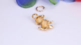 Dog Charm, Traditional Charm, Made from Solid Yellow Gold, British Hallmarked