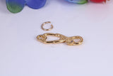 Stethoscope Charm, Traditional Charm, Made from Solid Cast Yellow Gold, British Hallmarked