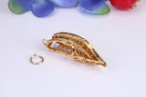 Shoe Charm, Traditional Charm, Made from Solid Cast Yellow Gold, British Hallmarked