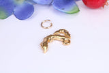 Shrimp Charm, Traditional Charm, Made from Solid Cast Yellow Gold, British Hallmarked