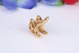 Rocking Chair Charm, Traditional Charm, Made from Solid Cast Gold, British Hallmarked