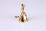 Water Carrier Charm, Traditional Charm, Made from Solid Yellow Gold, British Hallmarked, Complete with Attachment Link